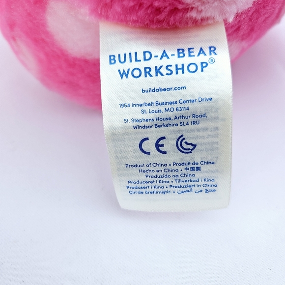 -Build A Bear Disney MINNIE MOUSE Pink Polka Dots Stuffed Animal (Flaw Pi… - Picture 10 of 10